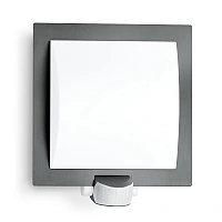 STEINEL L 20 S outdoor wall light with motion sensor, E27, max. 60 W, anthracite — 035693