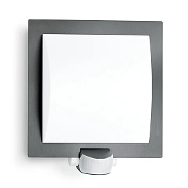 STEINEL L 20 S outdoor wall light with motion sensor, E27, max. 60 W, anthracite — 035693