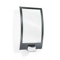 STEINEL L 22 S outdoor wall light with motion sensor, E27, max. 60 W, anthracite — 035709