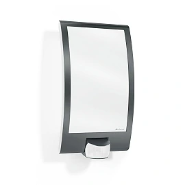 STEINEL L 22 S outdoor wall light with motion sensor, E27, max. 60 W, anthracite — 035709