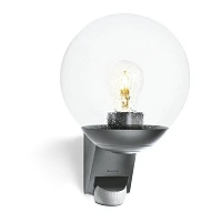 STEINEL L 585 S āra sienas sensorlampa, E27, 180°, antracīta — 035723