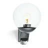 STEINEL L 585 S āra sienas sensorlampa, E27, 180°, antracīta — 035723