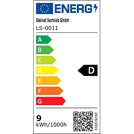 STEINEL L 331 S āra sienas LED sensorlampa ar aizsargrežģi, 8,4 W, 711 lm, 3000 K, antracīts — 053093