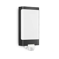 STEINEL L 240 S āra sienas LED sensorlampa, 9,3 W, 946 lm, 3000 K, IP44, antracīts — 056506