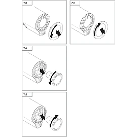 STEINEL Spot ONE SC āra sienas prožektors, Bluetooth, ar sensoru, 1× GU10, 512 lm, 3000 K, antracīts — 058630
