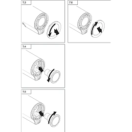 STEINEL Spot DUO SC āra sensorprožektors, Bluetooth, 2×GU10, 14,6 W, 1024 lm, 3000 K, antracīts — 058654