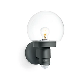 STEINEL L 115 S āra sienas sensorlampa, E27, 240°, antracīta — 059880