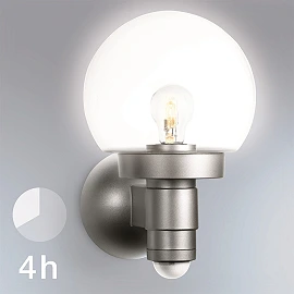 STEINEL L 115 S āra sienas sensorlampa, E27, 240°, antracīta — 059880