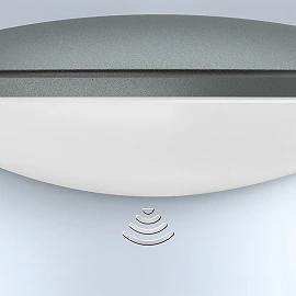 STEINEL L 825 SC LED āra sensorlampa, Bluetooth, 9,7 W, 707 lm, 3000 K, antracīta — 059903