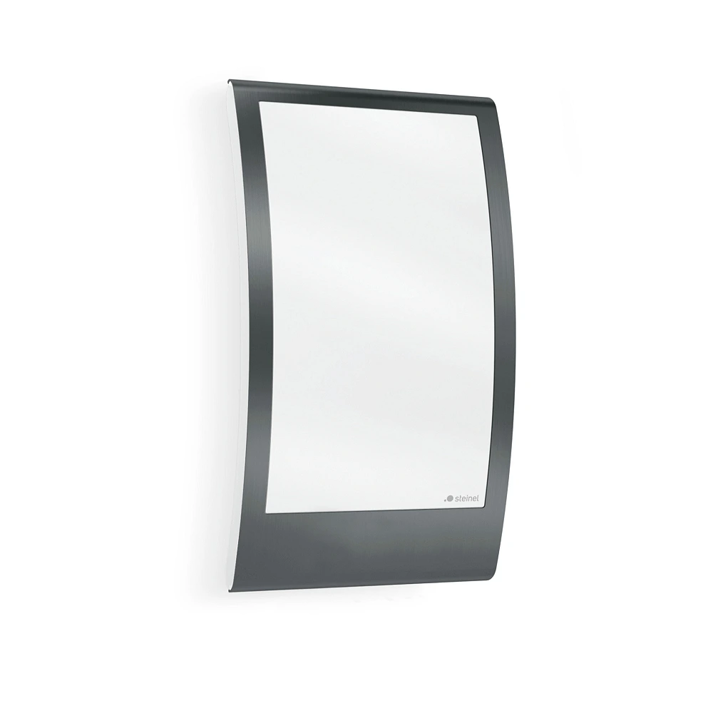 STEINEL L 22 N outdoor wall light with twilight sensor, E27, max. 60 W, anthracite — 065782