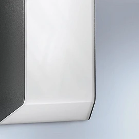 STEINEL L 30 outdoor wall light without sensor, E27, anthracite — 068882