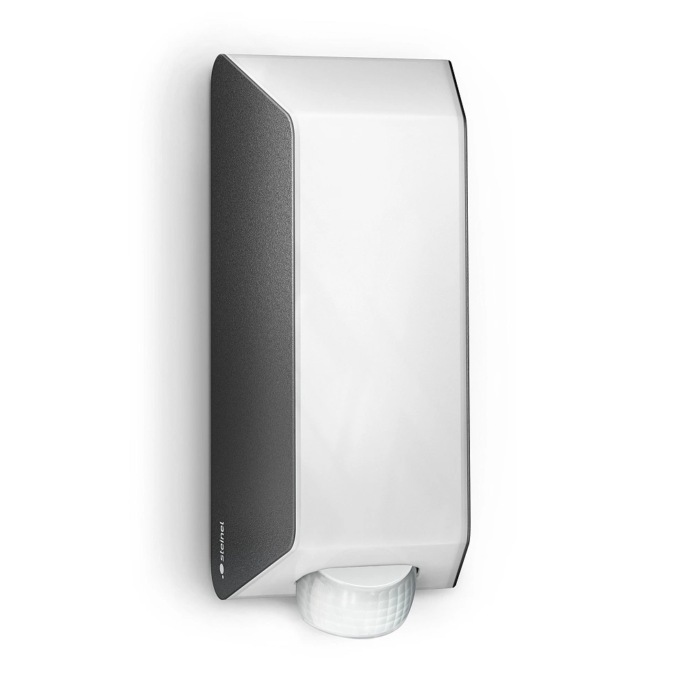 STEINEL L 30 S āra sienas lampa ar kustības sensoru, E27, antracīta — 068899
