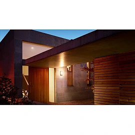 STEINEL L 12 outdoor wall light without sensor, E27, max. 60 W, anthracite — 069155