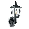 STEINEL L 15 āra sienas lampa bez sensora, E27, melna — 069179