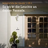 STEINEL L 15 āra sienas lampa bez sensora, E27, balta — 069186