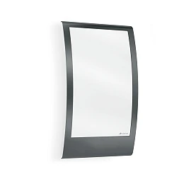 STEINEL L 22 outdoor wall light without sensor, E27, max. 60 W, anthracite — 069254
