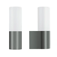 STEINEL L 605 LED āra sienas lampa bez sensora, 11,3 W, 729 lm, 3000 K, antracīta — 069506