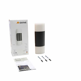 STEINEL L 910 LED āra sienas lampa bez sensora, 9,8 W, 797 lm, 3000 K, antracīta — 078720