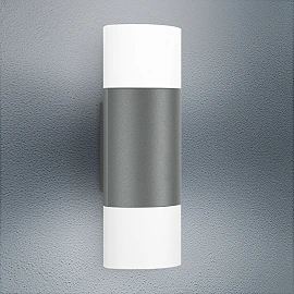 STEINEL L 910 LED āra sienas lampa bez sensora, 9,8 W, 797 lm, 3000 K, antracīta — 078720