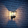 STEINEL L 10 S āra sienas lampa ar kustības sensoru, E27, melna — 084769