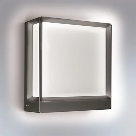 STEINEL L 40 C āra sienas lampa bez sensora, Bluetooth, 12,9 W, 869 lm, 3000 K, antracīta — 085230
