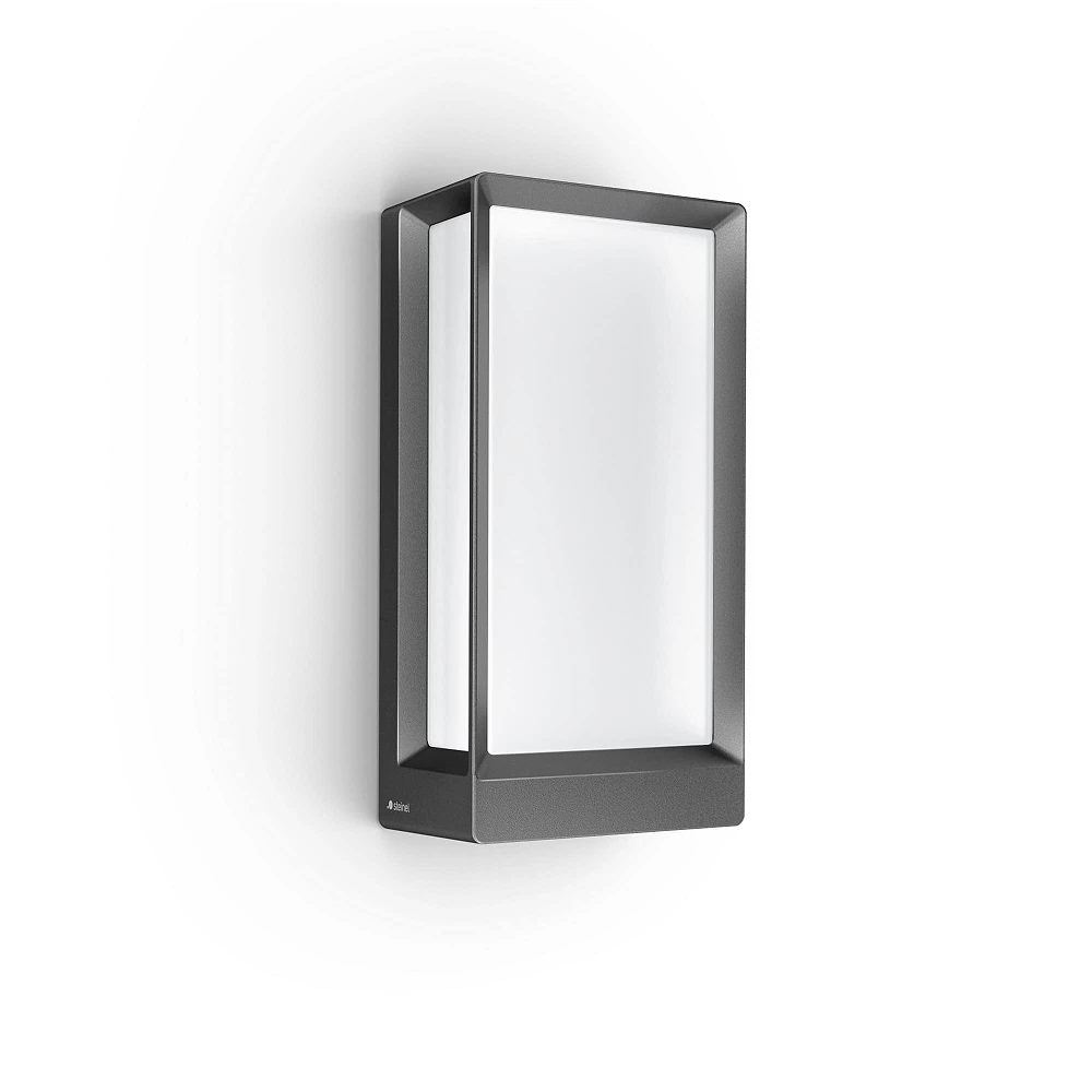STEINEL L 42 C outdoor wall light without sensor, Bluetooth, 12.6 W, 871 lm, 3000 K, anthracite — 085254