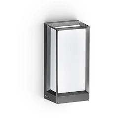 STEINEL L 42 C outdoor wall light without sensor, Bluetooth, 12.6 W, 871 lm, 3000 K, anthracite — 085254