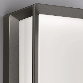 STEINEL L 42 C outdoor wall light without sensor, Bluetooth, 12.6 W, 871 lm, 3000 K, anthracite — 085254