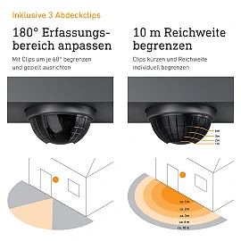 STEINEL L 42 SC āra sienas sensorlampa, Bluetooth, 13 W, 889 lm, 3000 K, antracīta — 085261