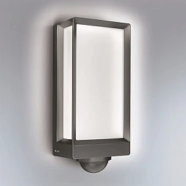 STEINEL L 42 SC āra sienas sensorlampa, Bluetooth, 13 W, 889 lm, 3000 K, antracīta — 085261