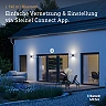 STEINEL L 940 C āra sienas lampa bez sensora, Bluetooth, 14,5 W, 1240 lm, 3000 K, antracīta — 087746