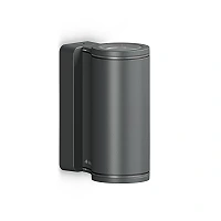 STEINEL L 940 outdoor wall light without sensor, 14.5 W, 1240 lm, 3000 K, anthracite — 087753