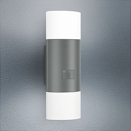 STEINEL L 910 S LED āra sensorlampa, 9,8 W, 797 lm, 3000 K, antracīta — 576202