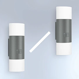 STEINEL L 910 S LED āra sensorlampa, 9,8 W, 797 lm, 3000 K, antracīta — 576202