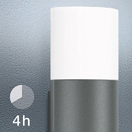 STEINEL L 910 S LED āra sensorlampa, 9,8 W, 797 lm, 3000 K, antracīta — 576202