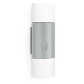 STEINEL L 910 S LED āra sensorlampa, 9,8 W, 797 lm, 3000 K, sudraba — 576219