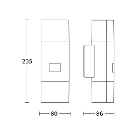 STEINEL L 910 S LED āra sensorlampa, 9,8 W, 797 lm, 3000 K, sudraba — 576219