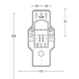STEINEL L 560 S āra sienas sensorlampa, E27, 140°, melna — 634216