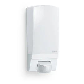 STEINEL L 1 S āra sienas sensorlampa, E27, balta — 650513