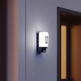 STEINEL L 1 S outdoor wall light with motion sensor, E27, black — 650612