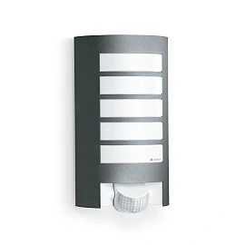 STEINEL L 12 S āra sienas sensorlampa, E27, antracīta — 657819
