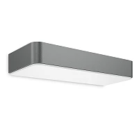 STEINEL XSolar SOL-O solar wall light, without motion sensor, 7 lm, 3000 K, anthracite — 052966