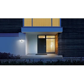 STEINEL XSolar SOL-O HN solar house number light, without motion sensor, 7 lm, 3000 K, anthracite — 065935