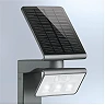 STEINEL XSolar GL-S solar sensor bollard, 150 lm, 3000 K, IP44, anthracite — 085681