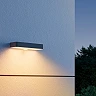 STEINEL XSolar SOL-O S Amber Light solārais sienas gaismeklis, ar kustības sensoru, 255 lm, 1800 K, antracīta krāsā — 091354