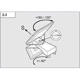 STEINEL XSolar GL-S solārs dārza stabiņš ar sensoru, 150 lm, 3000 K, IP44, sudraba — 671211