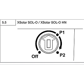STEINEL XSolar SOL-O HN solar house number light, without motion sensor, 7 lm, 3000 K, anthracite — 065935