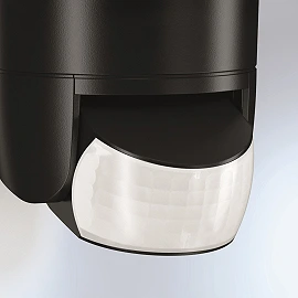 STEINEL XLED home 2 XL S LED sensorprožektors, 19,3 W, 2124 lm, 3000 K, melns — 030049