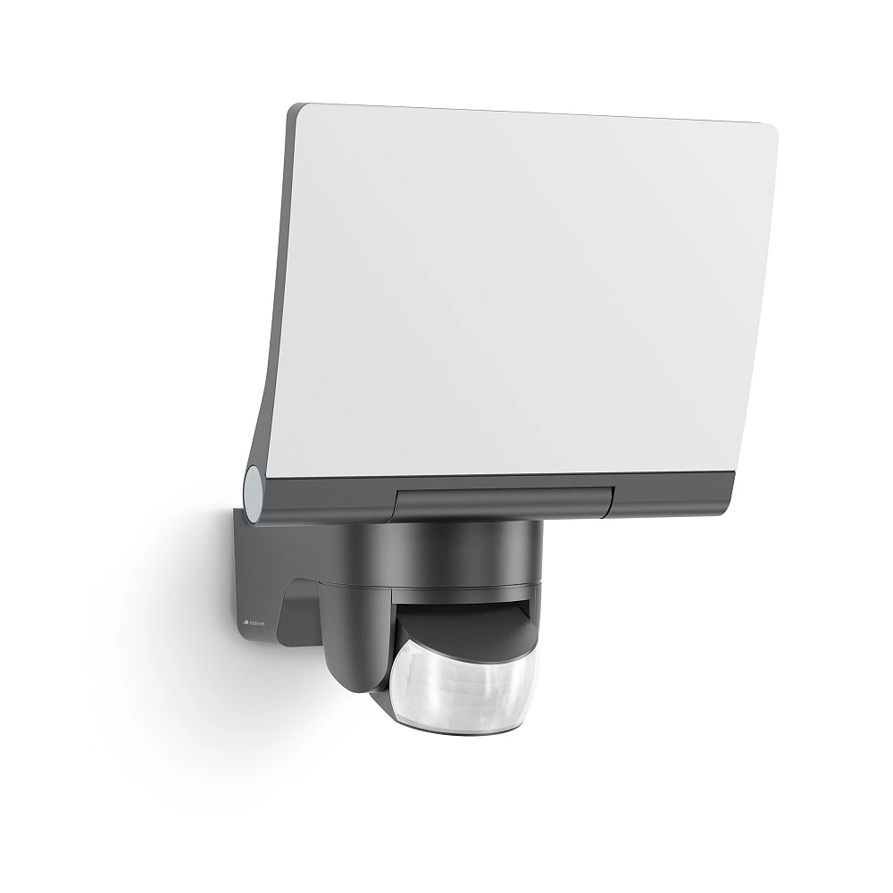 STEINEL XLED home 2 XL S LED sensor floodlight, 19.3 W, 2124 lm, 3000 K, anthracite — 030056