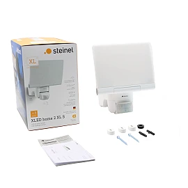 STEINEL XLED home 2 XL S LED sensor floodlight, 19.3 W, 2124 lm, 3000 K, white — 030070